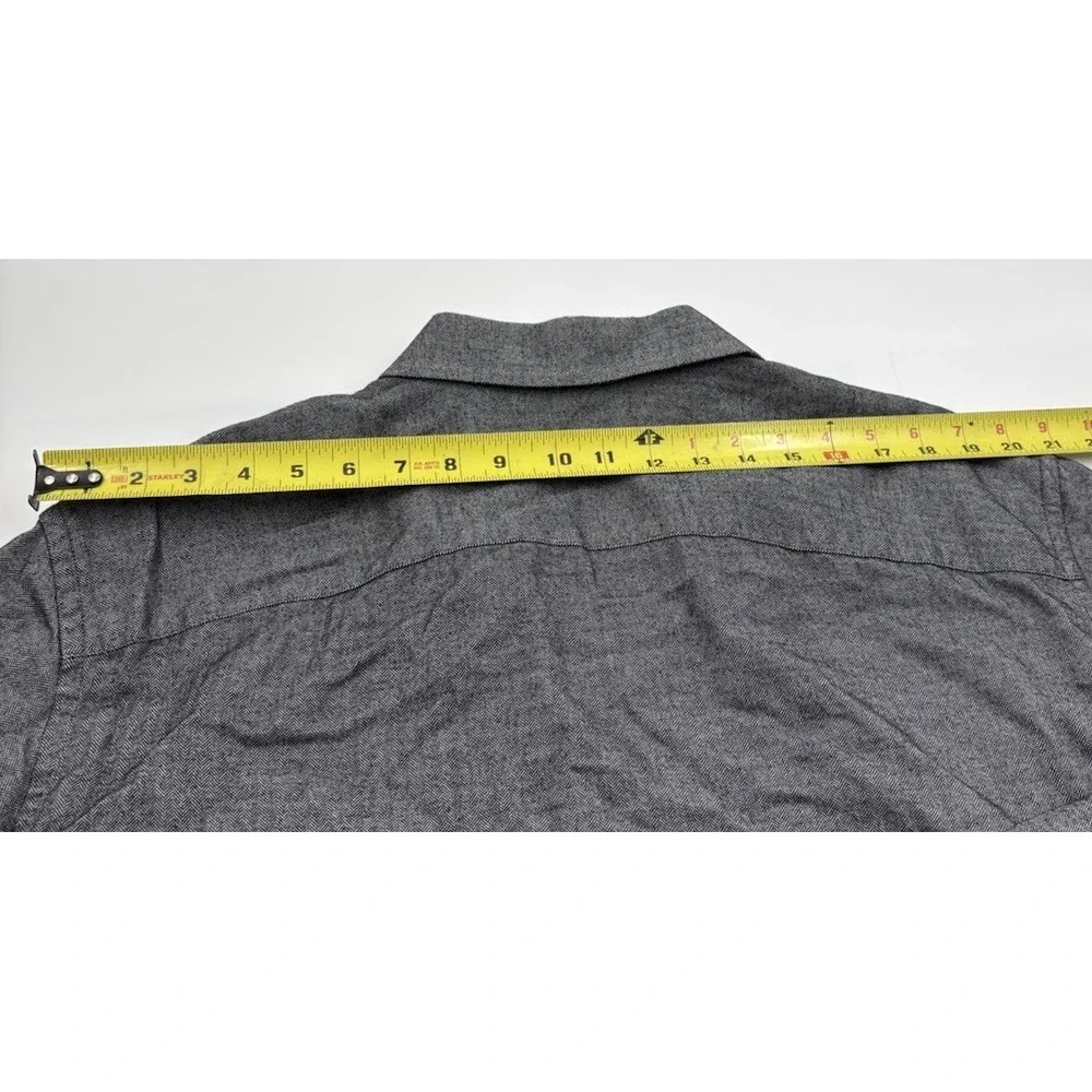 UNTUCKit‎ Men's 3XL Librando Cotton Gray Long Sleeve Dress Shirt